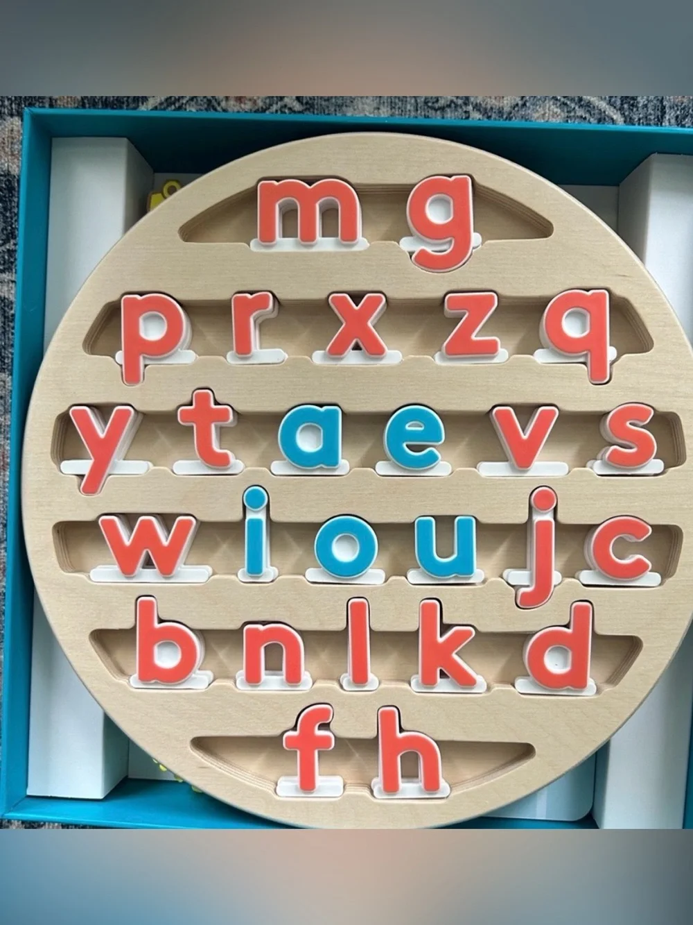 Lovevery Montessori Movable Alphabet Game & Language Objects - NEW!